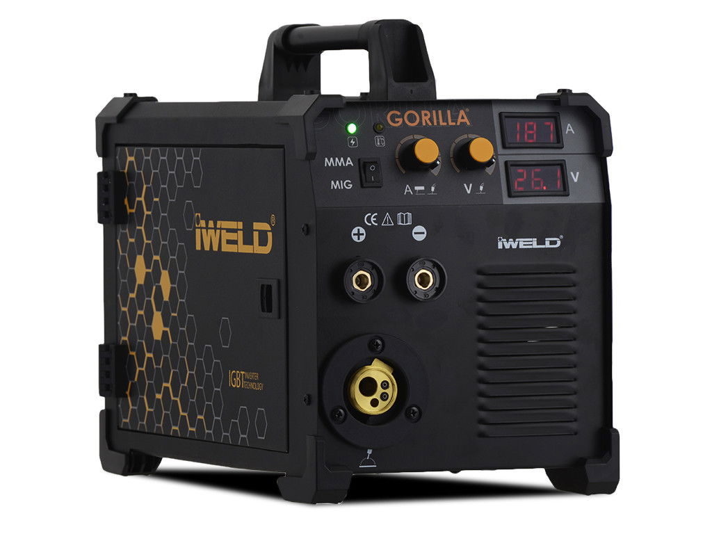 IWELD GORILLA POCKETMIG 195 ALUFLUX Hegesztő inverter termék fő termékképe