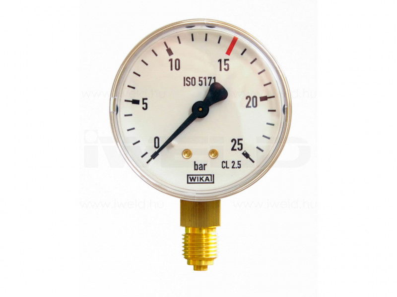 Manométer (jelzés nélküli) 25/15 bar 63mm termék fő termékképe