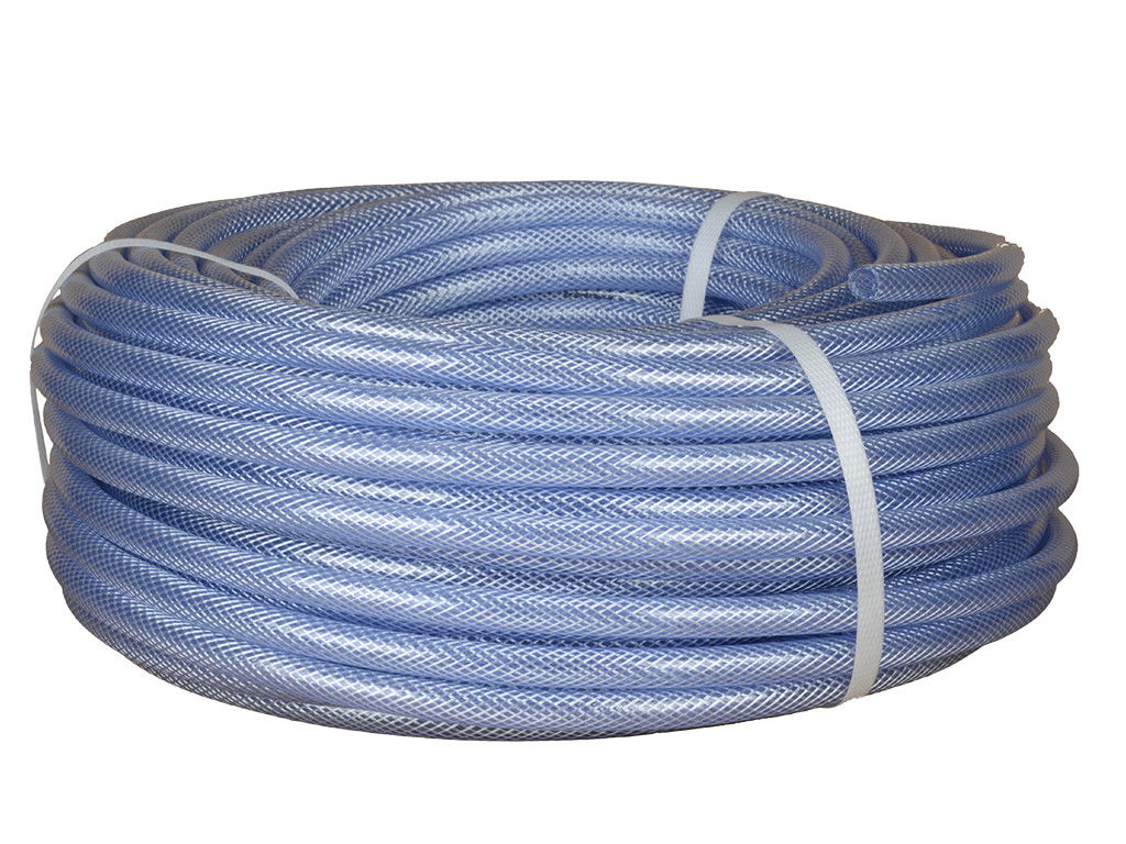 Védőgáz tömlő 6mm X 2,5mm-es (szövött, átlátszó, CO2, Ar, N2) (50m/tekercs) termék fő termékképe