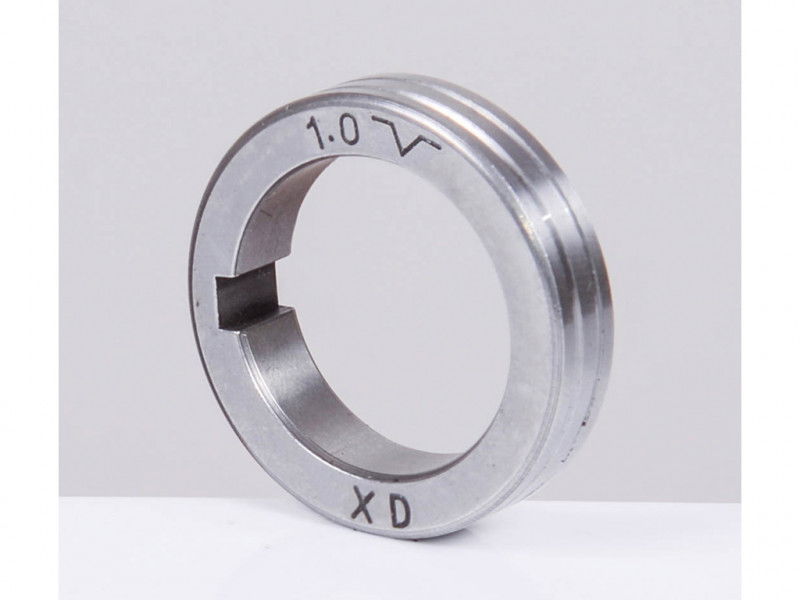 Huzaltoló görgő 1.0-1.2mm 'V' 35x25x8mm (MIG200-250-315-400DPC) termék fő termékképe