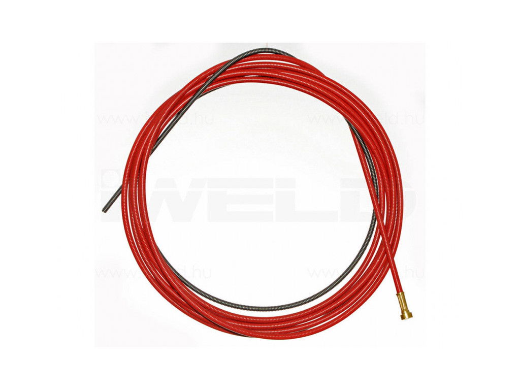 Huzalvezető spirál szigetelt (1,0-1,2) 7.4m piros termék fő termékképe