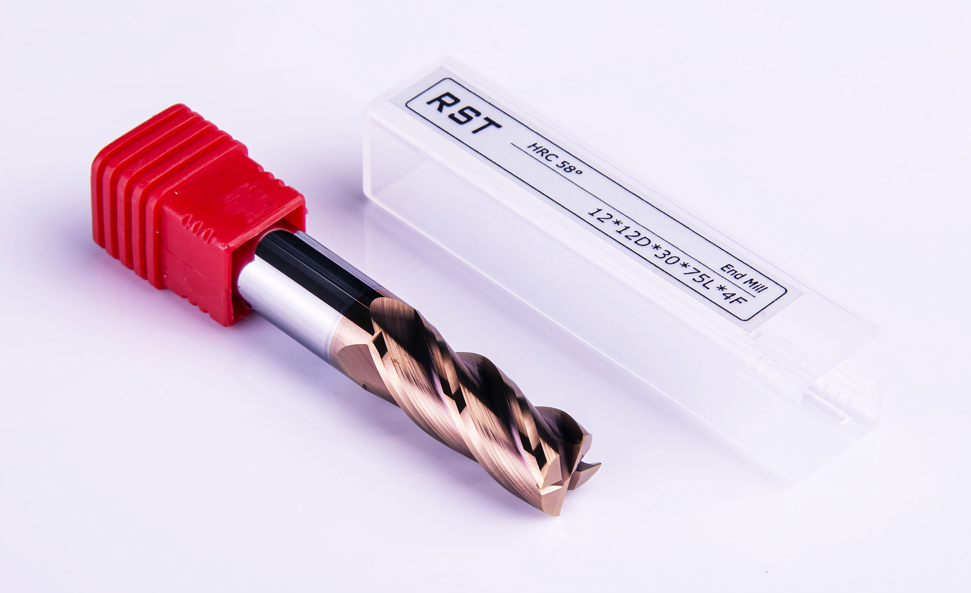 12 mm 4 élű sarkos keményfém maró | HRC58 termék fő termékképe