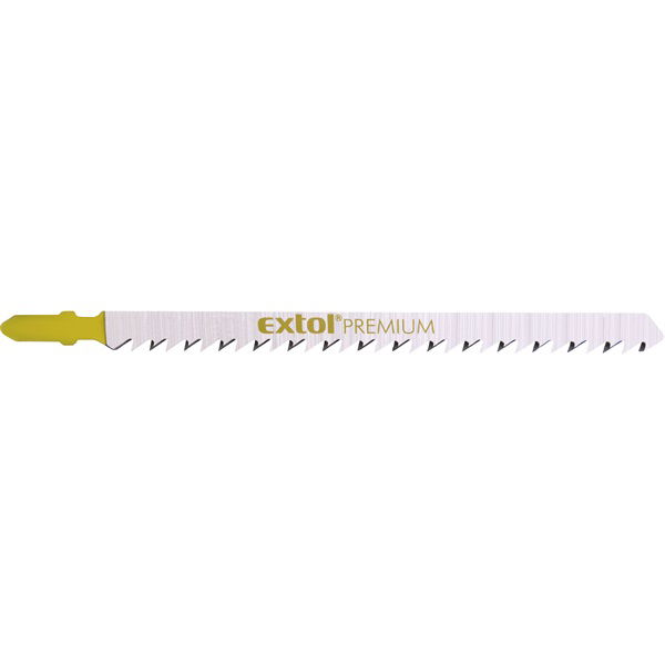 dekopírlap, 5db, Bosch befogás, HCS; 126×9×1,5mm, 4mm fogtáv, köszörült fogak, egyenes durva gyorsvágás, puhafához, faro termék fő termékképe