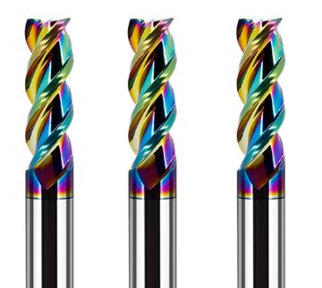 6 mm 3 élű keményfém alumínium maró - DLC bevonat termék fő termékképe