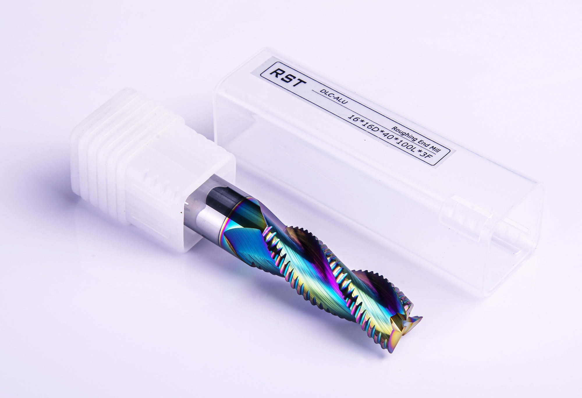 16 mm 3 élű keményfém alumínium maró - DLC bevonat - nagyoló termék fő termékképe