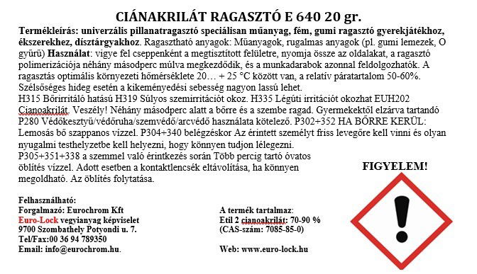 Pillanatragasztó kivirágzásmentes 3 gr termék fő termékképe