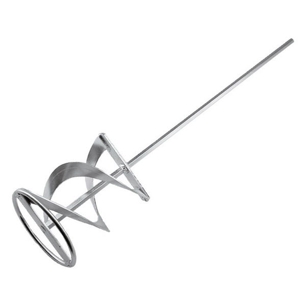 festék- és habarcskeverő szár, fúrógéphez, hatszög befogás; 500×100mm, horganyzott termék fő termékképe