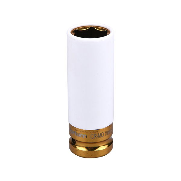 gépi (impakt) dugófej 1/2", 19 mm; vékonyfalú, ALU felnihez FORTUM termék fő termékképe