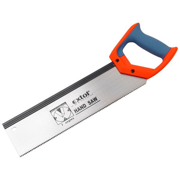 gérvágó (gérbevágó) fűrész, gumírozott nyél; 350mm, speciális háromszoros élezés termék fő termékképe