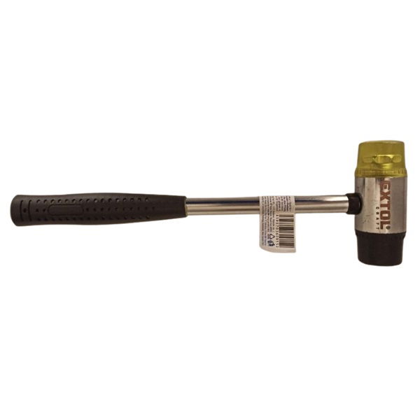 gumikalapács (illesztő kalapács) fém nyéllel, gumi/műanyag fejek; 35 mm termék fő termékképe