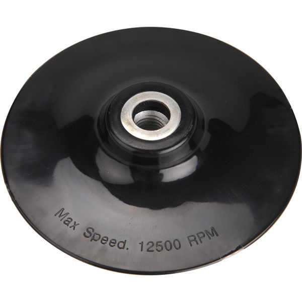 gumitányér sarokcsiszolóhoz; 125mm, M14, kemény, max. 12.500 ford./perc termék fő termékképe