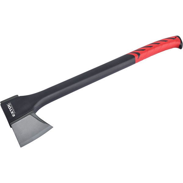 hasító fejsze, ékes, nylon nyél 1550 g, 720 mm hosszú hajlított nyél, TPR gumis markolat termék fő termékképe