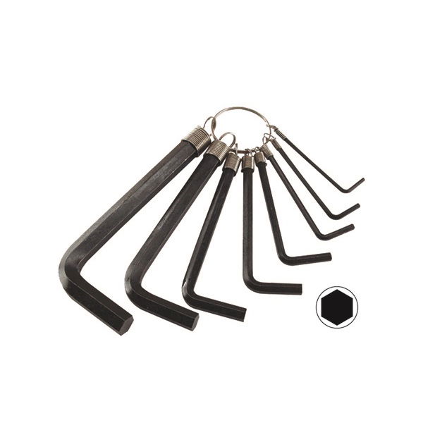 imbuszkulcs klt.; 10 db, (H2-2,5-3-4-5-6-8-10-12-14 mm) termék fő termékképe