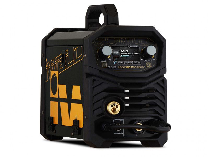 IWELD GORILLA POCKETMIG 225 Synergic hegesztő inverter termék fő termékképe