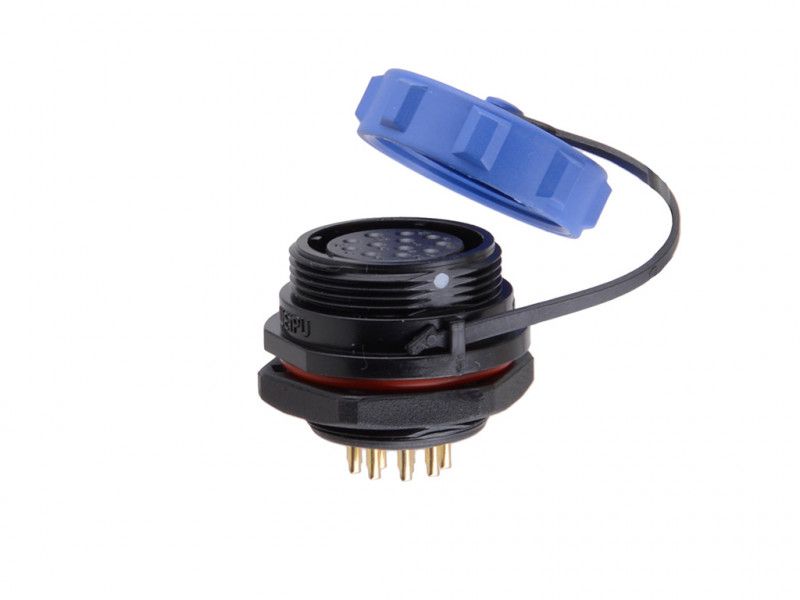 12 Pólusú vezérlő csatlakozó aljzat (TIG220, 220AC/DC, 320AC/DC, 420AC/DC) termék fő termékképe