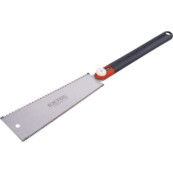 Japán fűrész, teljes/penge hossz: 575/253mm, cserélhető hajlékony penge SK5 acélból, kétoldalas termék fő termékképe