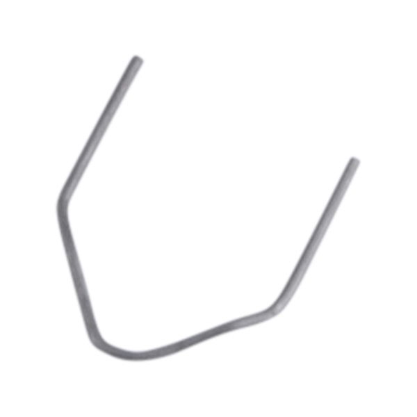 kapocs, `V` forma, 0,8 mm, szélesség: 15 mm, hossz.: 30 mm, 150 db termék fő termékképe