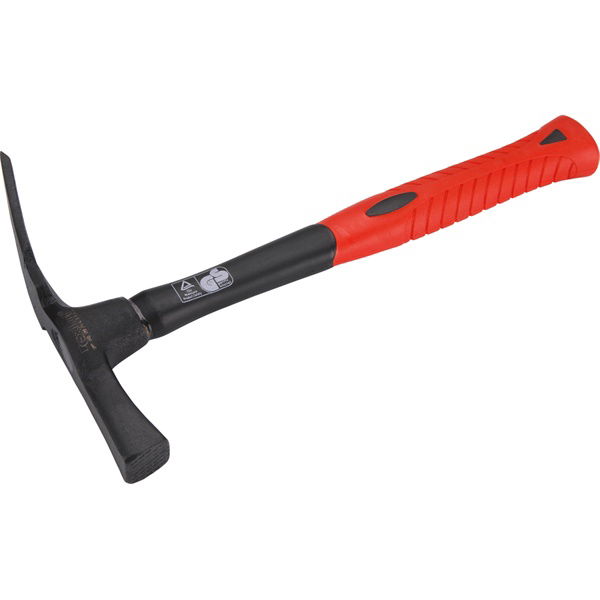 kőműves kalapács, berlini; 600g, szeghúzós üvegszálas nyéllel, TÜV/GS termék fő termékképe