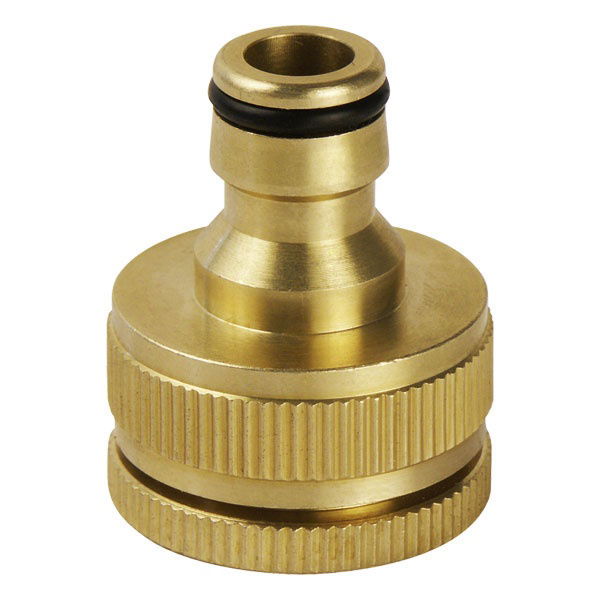 kuplung csatlakozó, réz, belsőmenetes; 3/4" és 1/2" termék fő termékképe