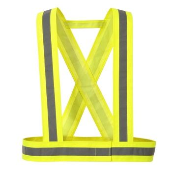 Portwest Láthatósági kantár, 100% poliészter, PU bevonattal, tépőzárral állítható, 7.5CM S termék fő termékképe