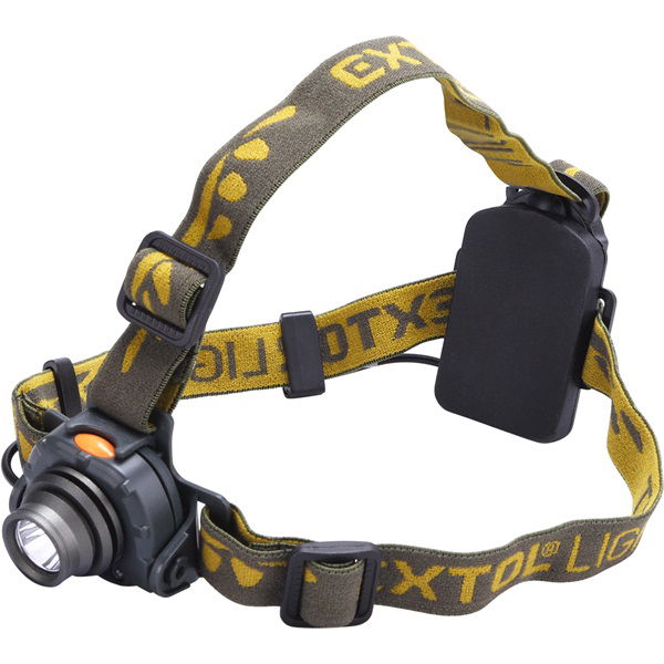 LED fejlámpa, 3 W, CREE XPE, 120 Lumen; IR szenzor, cseppálló, 3 funkció (teljes/fél fényerő, villogás), elem nélkül termék fő termékképe