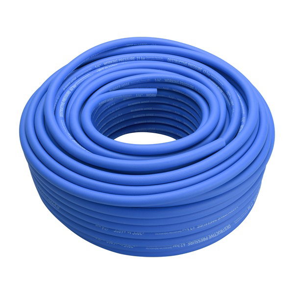 légtömlő egyenes, 50m, kompresszorhoz, 1/4", átm.: 6/ 12 mm, max. 21 Bar, gyorscsatlakozók nélkül termék fő termékképe