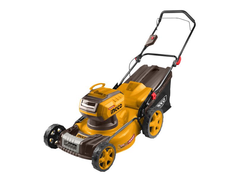 INGCO Akkus fűnyíró 460 mm 2 x 20 V szénkefe nélküli (akku és töltő nélkül) termék fő termékképe