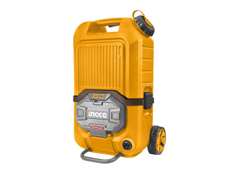 INGCO Akkus magasnyomású mosó 80 bar 15 l tartály szénkefe nélkül 2 x 20 V (akku és töltő nélkül) termék fő termékképe