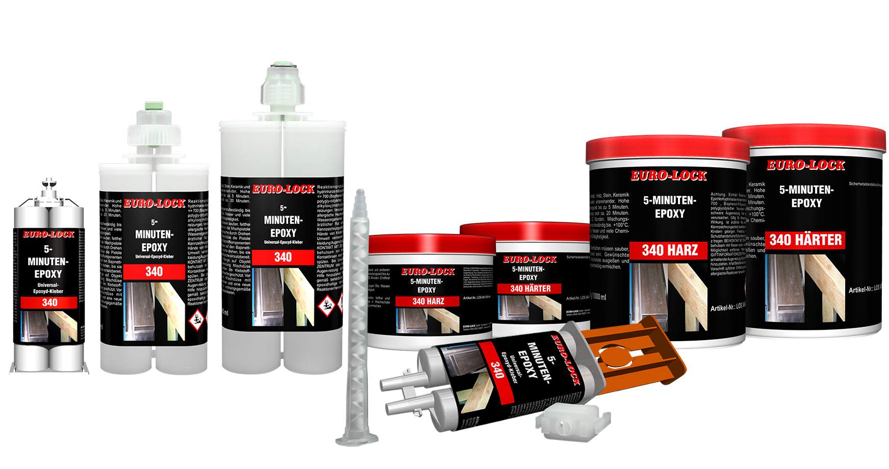 5-perces epoxy 200 ml duplakartus termék fő termékképe