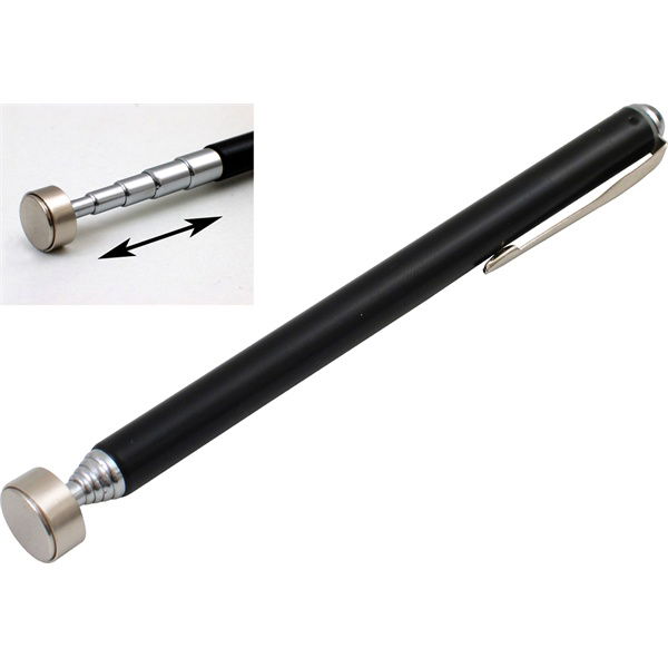 mágneses felszedő, teleszkópos, toll típusú, 135-600 mm, max. emelési kapacitás: 2,5kg, fekete termék fő termékképe