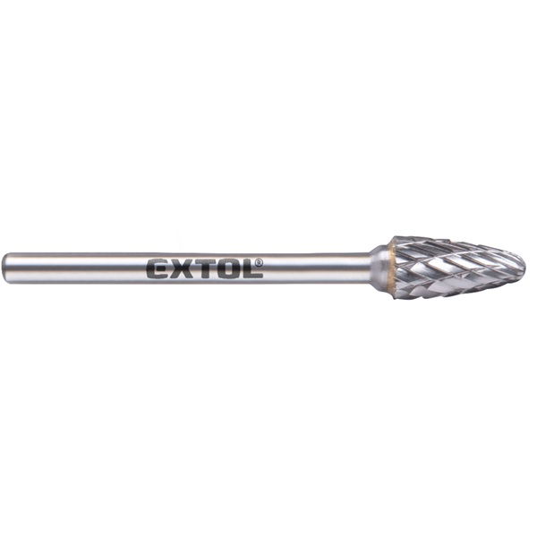 mini keményfém turbómaró (rotormaró), íves, kerek orrú, átmérő 6×13mm/szár 3mm, keresztfogazás termék fő termékképe