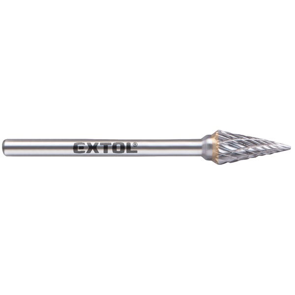 mini keményfém turbómaró (rotormaró), kúpos, hegyes orrú, átmérő 6×13mm/szár 3mm, keresztfogazás termék fő termékképe