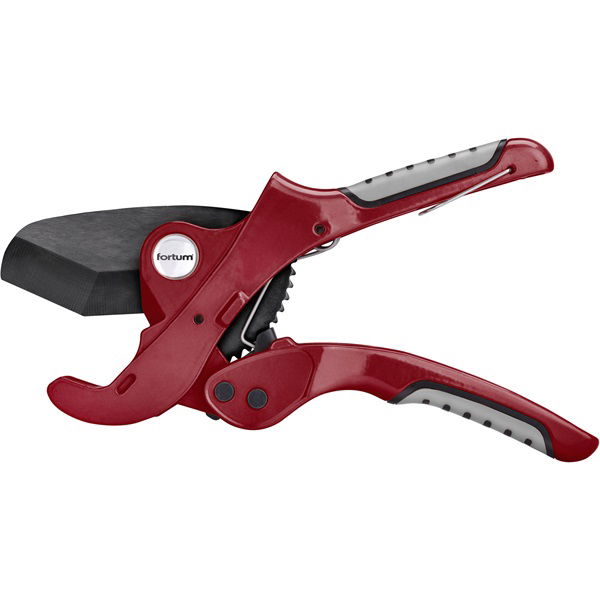 műanyagcső vágóolló, max.: 42mm, (PPR, PP, PE, PEX, PB, PVDF csövekhez), ALU test, teflon bevonatú, háromszög penge termék fő termékképe