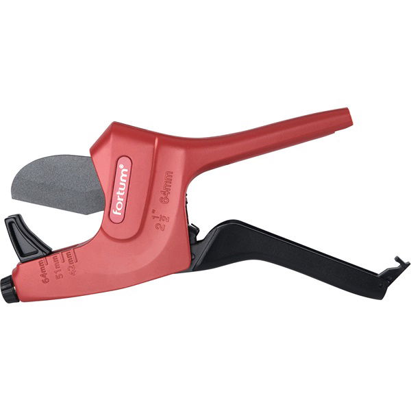 műanyagcső vágóolló, max.: 64mm, (PVC, PPR, PP, PE, PEX, PB, PVDF csövekhez) termék fő termékképe