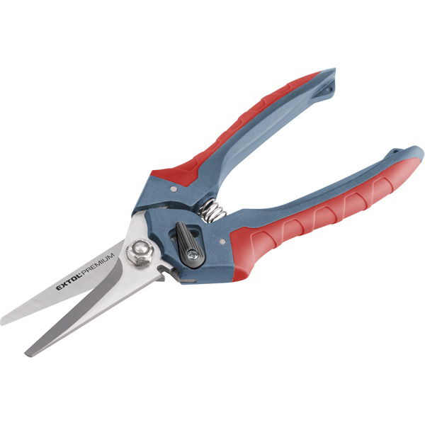 olló, univerzális, 210 mm, rozsdamentes acél, 2 komponensű nyél, vágható anyagok: papír, textil, bőr, kötél, vékony drót termék fő termékképe