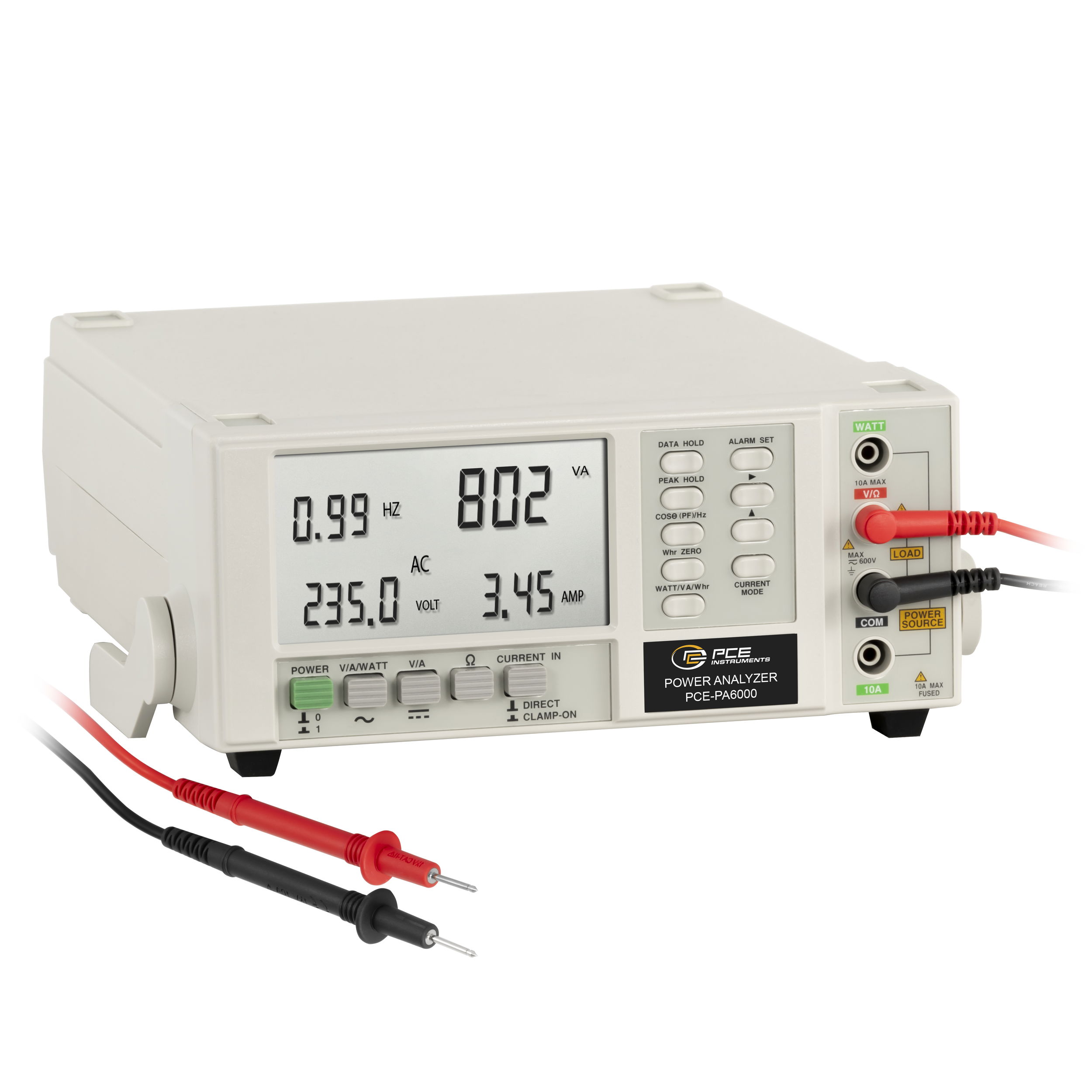 Pce-pa6000 teljesítménymérő termék fő termékképe