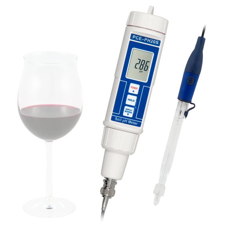 Pce-ph20wine ph-mérő pce-ph20, pce-ph-wine ph-elektródával, különösen borokhoz termék fő termékképe