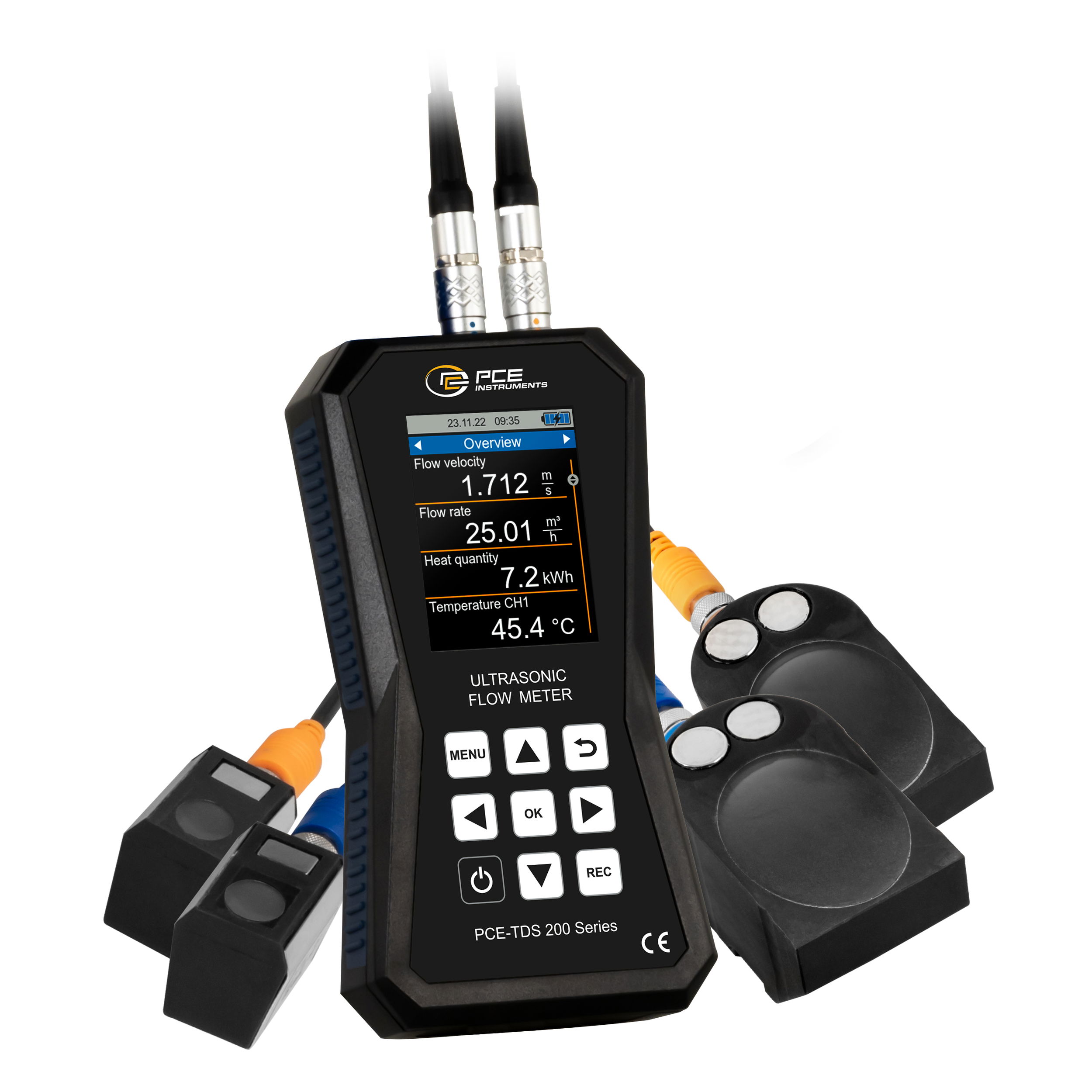 Pce-tds 200 sl ultrahangos áramlásmérő termék fő termékképe