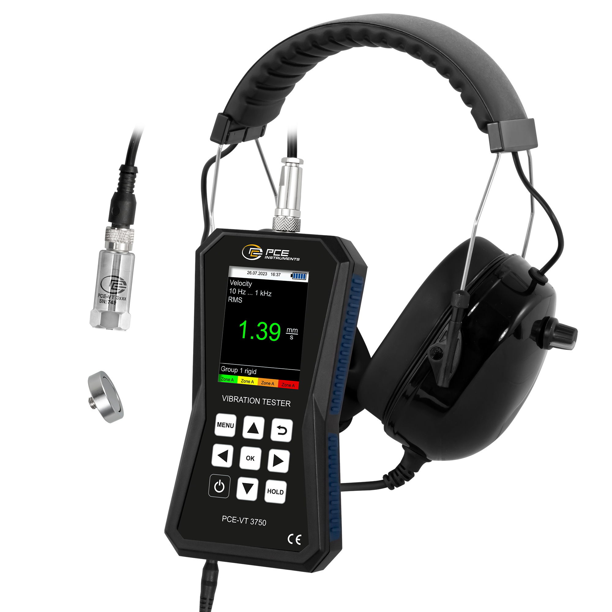 Pce-vt 3750 rezgésmérö termék fő termékképe