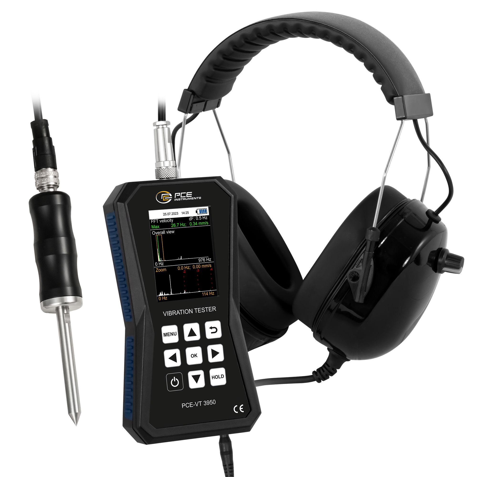 Pce-vt 3950s rezgésmérö müszer termék fő termékképe