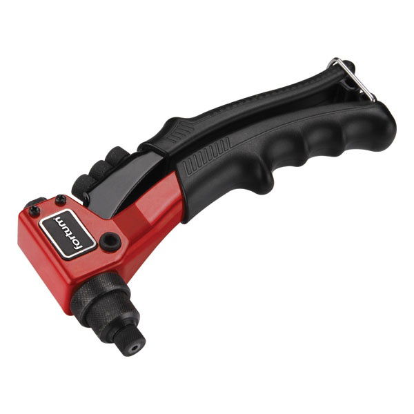 popszegecshúzó fogó, egykezes, ALU, réz, acél, INOX szegecsekhez; 2,4-3,2-4,0-4,8mm, 200mm, CrVMo fej FORTUM termék fő termékképe