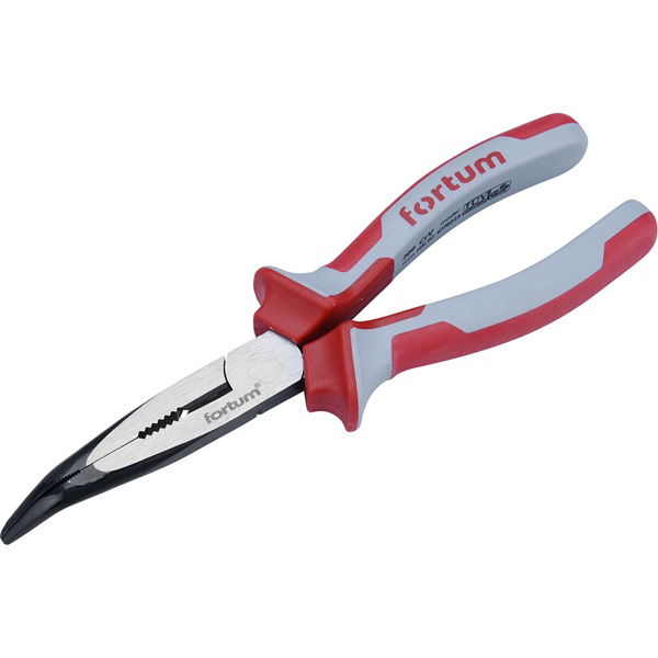 rádiós fogó, hajlított csőrű, 200mm CV termék fő termékképe