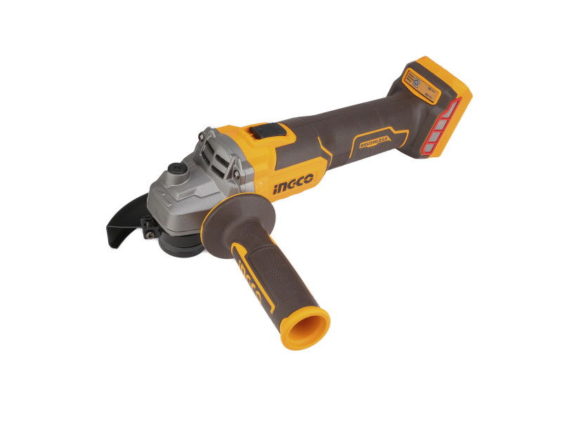 INGCO Akkus sarokcsiszoló 125 mm szénkefe nélküli 20 V (akku és töltő nélkül) termék fő termékképe