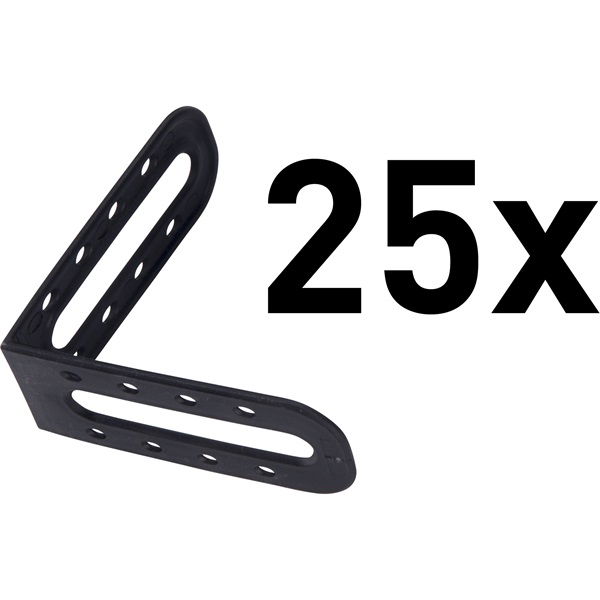 sarok profil lapszintezőhöz (8845010 csempeszintezőhöz) klt. 25 db, 60×60mm, műanyag, L-típusú termék fő termékképe