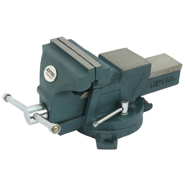 satu forgatható;100 mm, 5 kg, max.befogás: 100mm, max. összeszorító erő: 12kN, pofák keménysége: HRC 48-52 termék fő termékképe