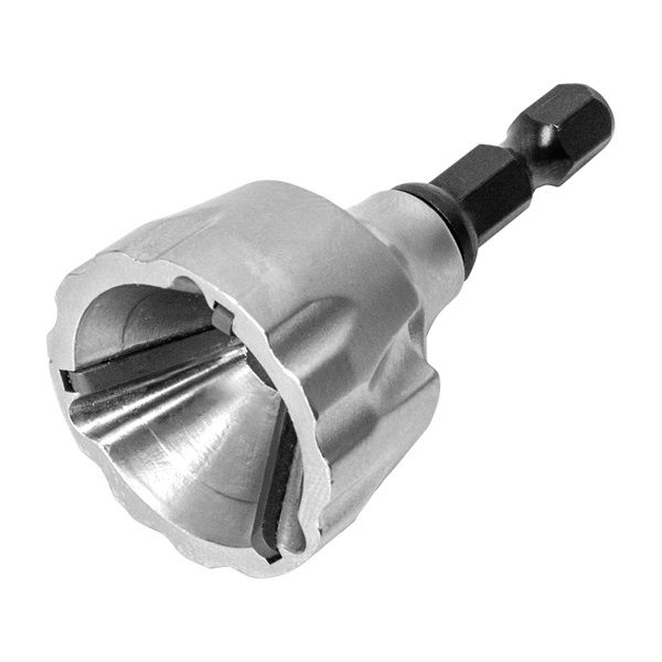 sorjátlanító BIT (sorjázó adapter), 3-19mm, fúrógépbe fogható, 1/4" termék fő termékképe