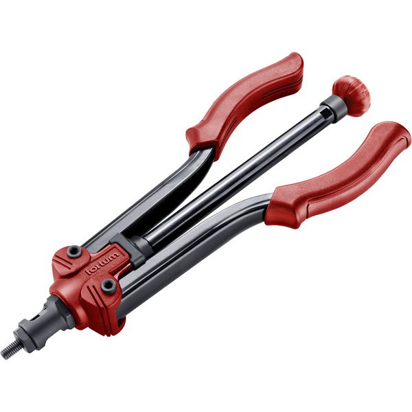 szegecsanyahúzó fogó, kétkaros; M3,M4,M5,M6,M8,M10,M12 POP-NUT szegecsanyákhoz, 350mm, CrVMo fej, FORTUM termék fő termékképe