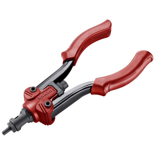 szegecsanyahúzó fogó, kétkaros;M3,M4,M5,M6,M8,M10, POP-NUT szegecsanyákhoz,270mm, CrVMo fej, FORTUM termék fő termékképe