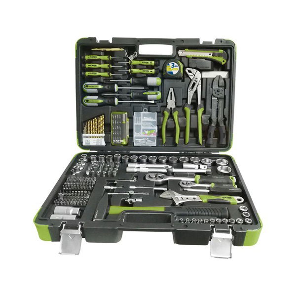 szerszámkészlet, CV., racsnis 45fog ; 1/4" és 1/2", 303 db, műanyag koffer termék fő termékképe