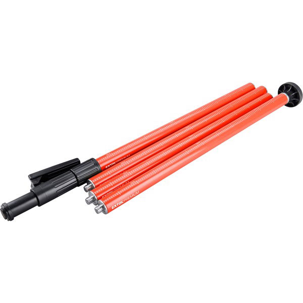 teleszkópos rúdállvány, ALU, állítható magasság: 590-3000mm, 5/8"-1/4" menetes csatlakozó, lézeres vízszintezőhöz termék fő termékképe